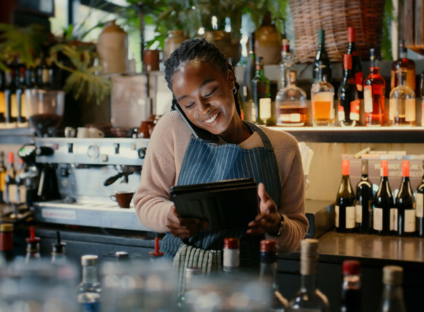 Restaurantinterieur als voorbeeld van een horecazaak